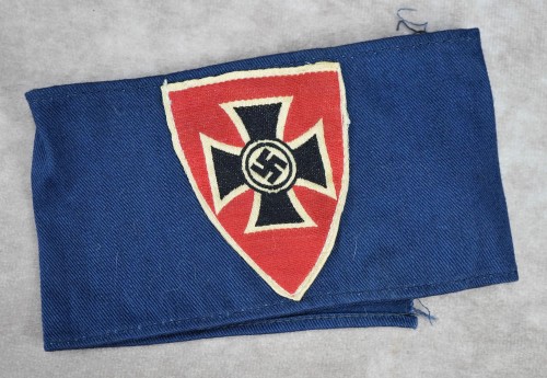 SOLD - NSRKB association member's armband w/ bevo insignia