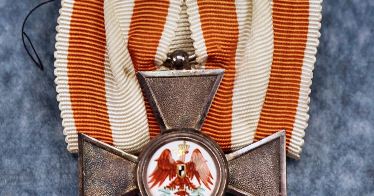 SOLD - Order of the Red Eagle 4th Class