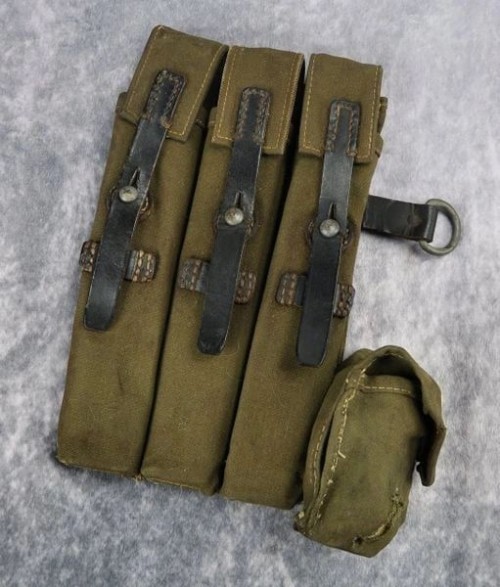 SOLD - Original Left Handed MP38/40 Magazine Pouch