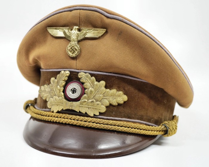 SOLD - Ortsgruppe Level NSDAP Official Visor Cap