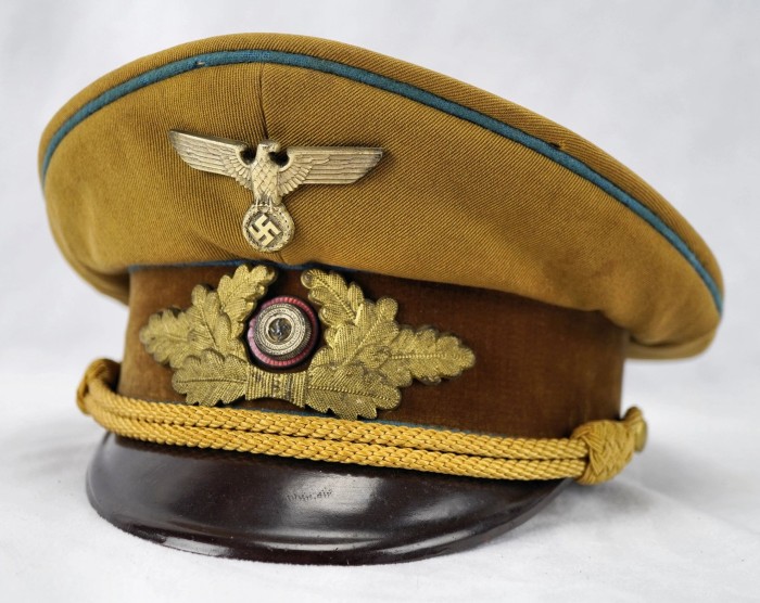 SOLD - Ortsgruppe Level NSDAP Official Visor Cap