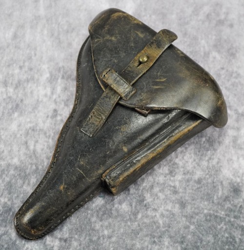 SOLD - P08 Police Luger Holster - 1933 dated and with take-down tool