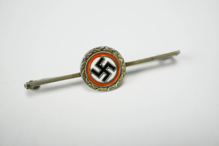 SOLD - Painted NSDAP tie clip