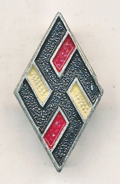 SOLD - Painted Studentenbund Membership Pin