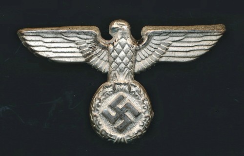 SOLD - Political Cap Eagle Insignia in Tombak