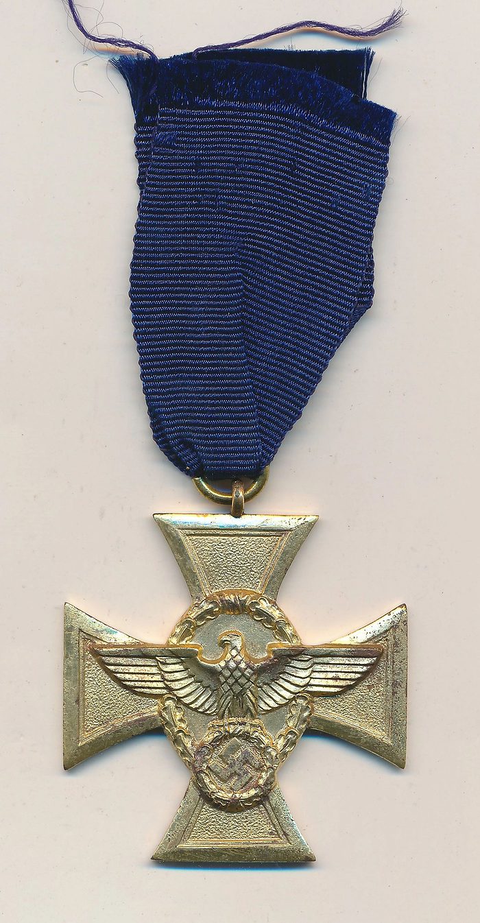 SOLD - Polizei 25 Year Long Service Medal