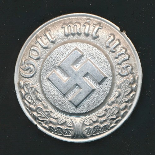 SOLD - Polizei Belt Buckle Roundel