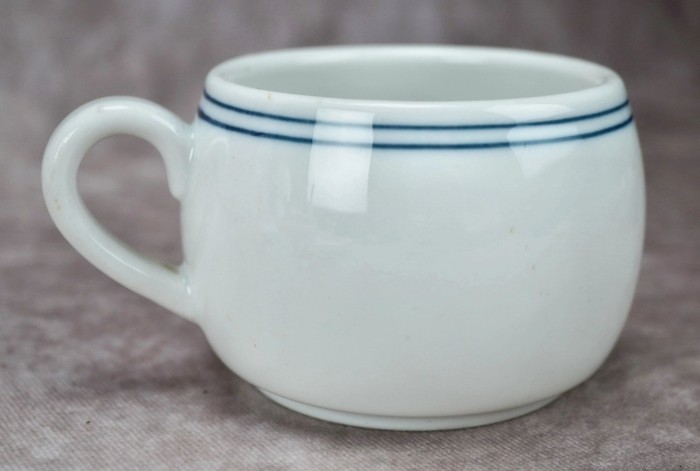 SOLD - Porcelain DAF Mess Cup