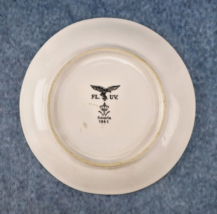 SOLD - Porcelain Luftwaffe Mess Plate