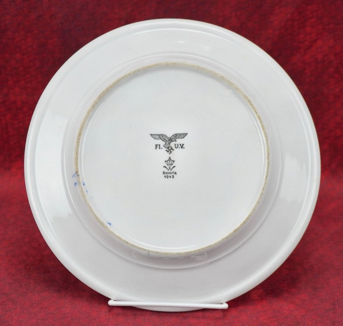 SOLD - Porcelain Luftwaffe Mess Plate