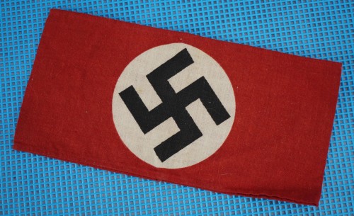 SOLD - Printed Construction NSDAP Armband