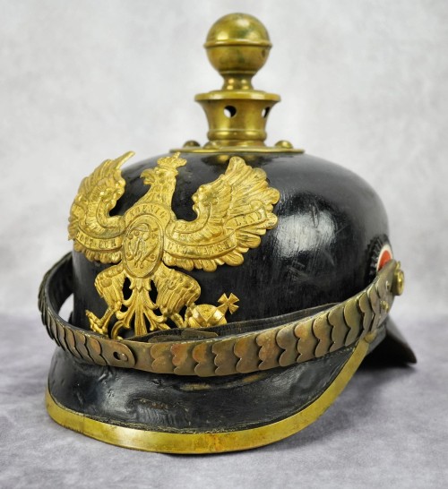 SOLD - Prussian Artillery Regiment Pickelhaube