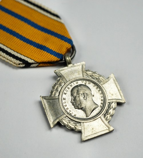 SOLD - Prussian Duppel Storm Cross w/ Noncombatant Ribbon