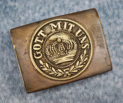 SOLD - Prussian Enlisted Man Belt Buckle