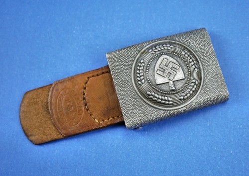 SOLD - RAD Belt Buckle with 1938 leather tab