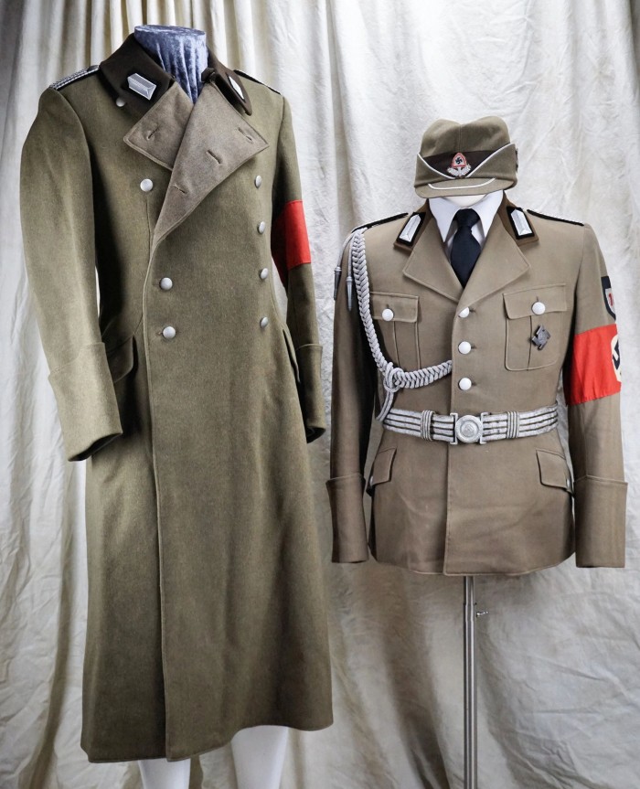 SOLD - RAD Officer Overcoat & Dress Tunic Set