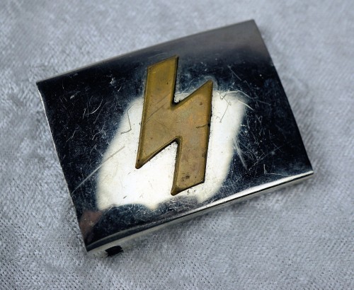 SOLD - RARE 2-piece Deutsche Jungvolk belt buckle