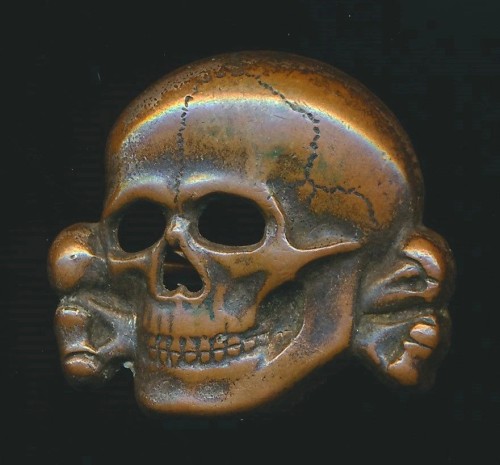 SOLD - RARE 254/42 Marked SS Totenkopf in Cupal