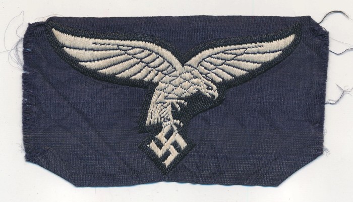 SOLD - RARE Luftwaffe Droop Tail Breast Eagle in BeVo