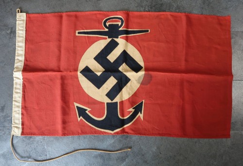 SOLD - RARE Naval Watersports Flag