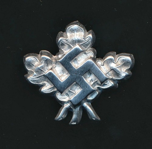 SOLD - RARE Private Forestry Service Cap Insignia in Aluminum