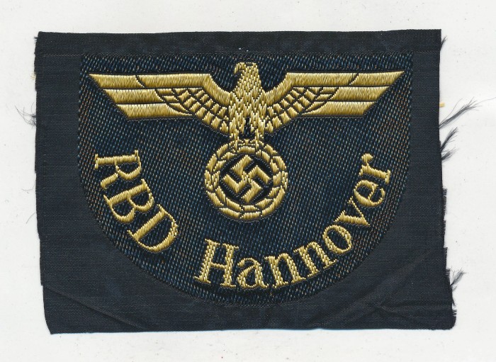 SOLD - RBD Hannover Sleeve Insignia