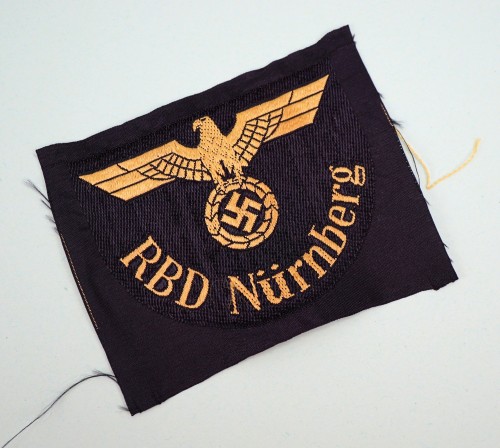 SOLD - RBD Nürnberg Sleeve Insignia