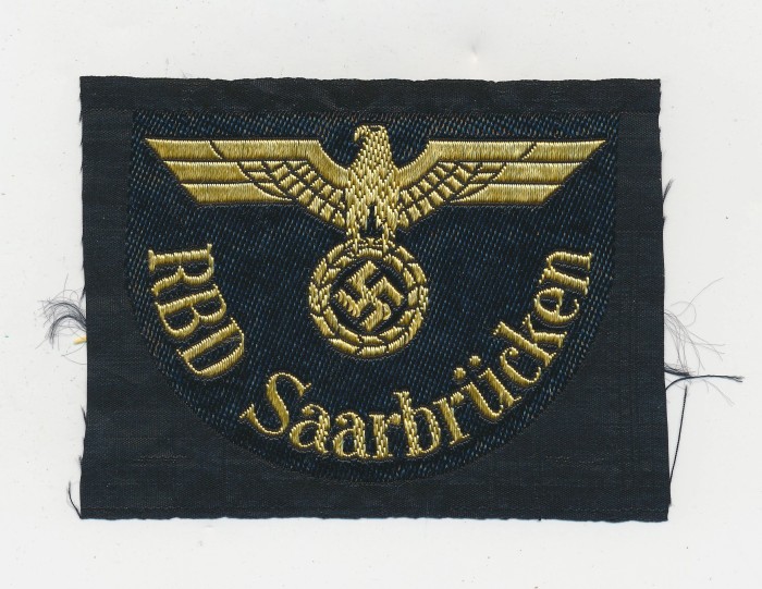 SOLD - RBD Saarbrücken Sleeve Insignia