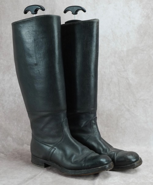 SOLD - RZM Marked Black Officer Boots