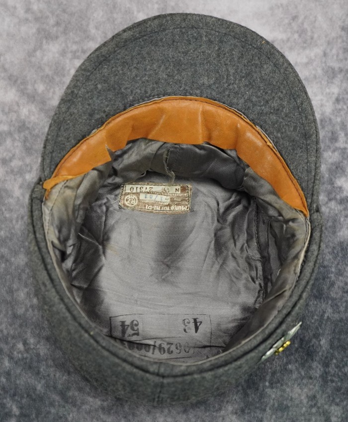 SOLD - RZM Tagged Hitler Youth Flak Helper M43 Cap - Image 3