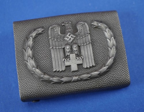 SOLD - Red Cross EM/NCO Belt Buckle