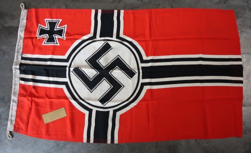 SOLD - Reichskriegsflagge w/ Veteran Provenance Note