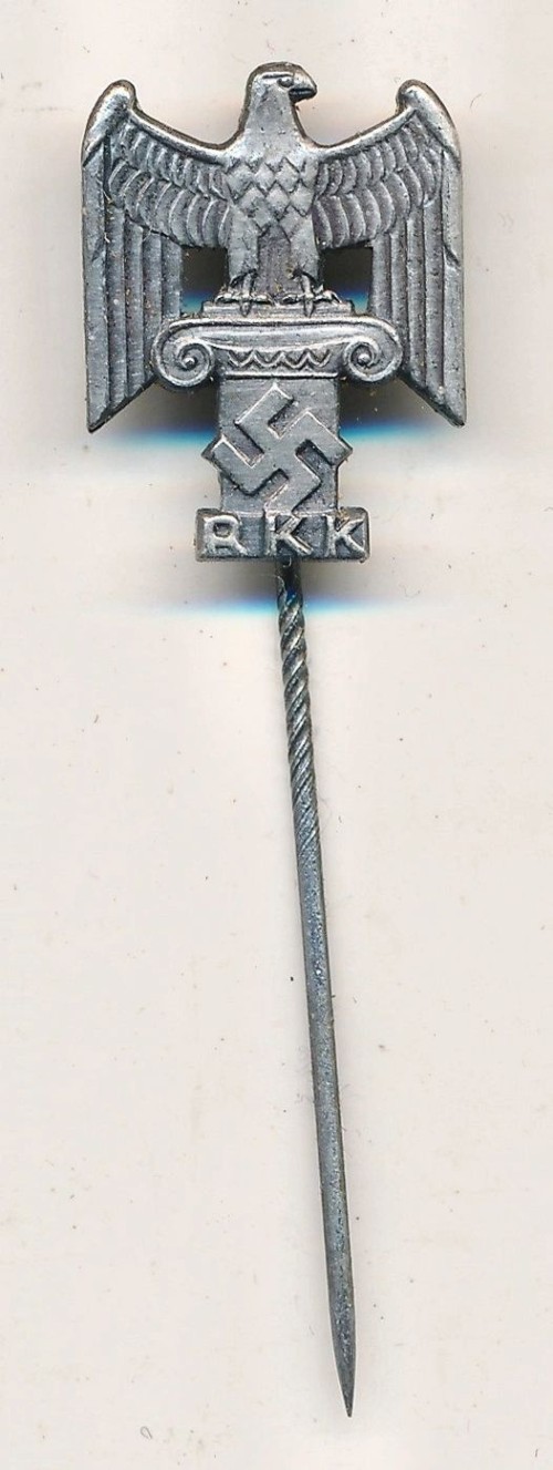 SOLD - Reichskulturkammer Membership Stickpin