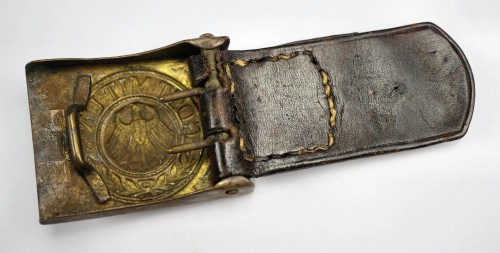 Prussian State Forestry officials belt buckle