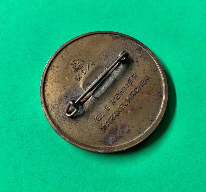 SOLD - Reichsparteitag 1939 Tinnie in Cupal - Image 6