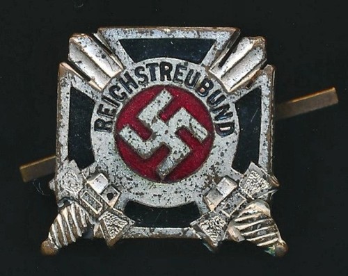 SOLD - Reichstreubund Cap Enamel