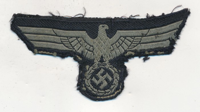 SOLD - Removed Heer Panzer Breast Eagle