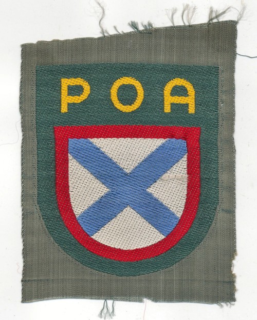 SOLD - Russian POA Volunteer Sleeve Shield