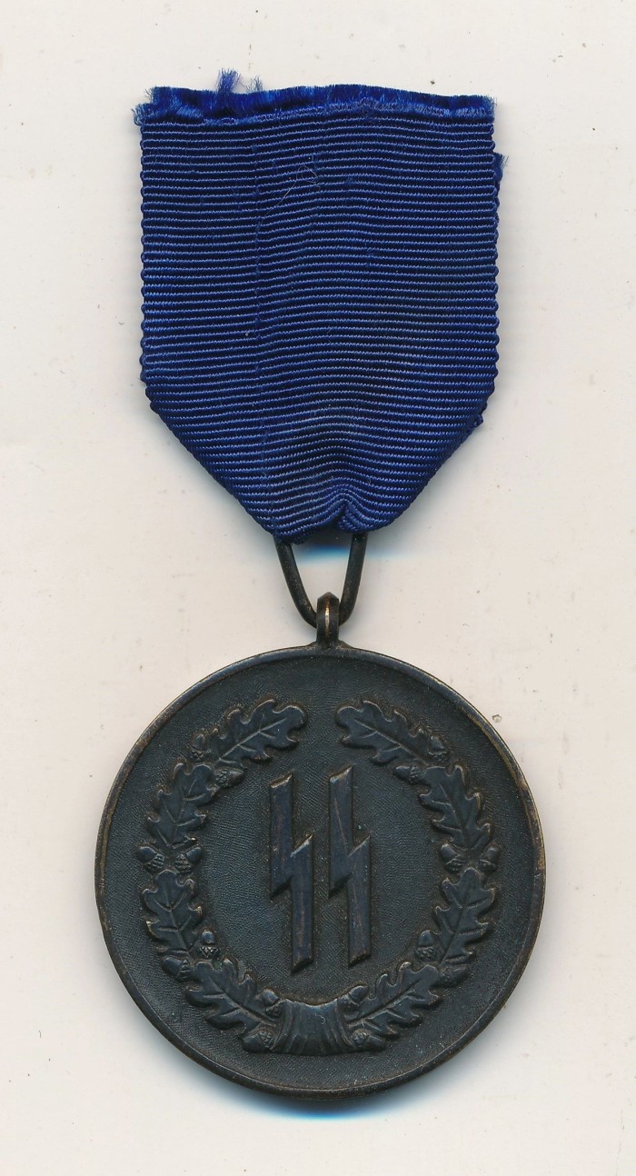 SOLD - SS 4 year long service medal