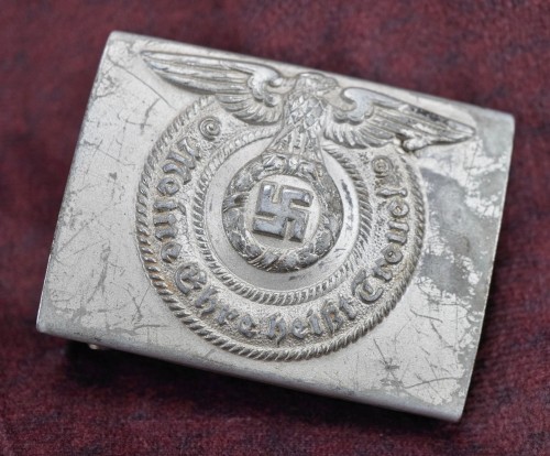 SOLD - SS Belt Buckle Produced in Steel by Overhoff