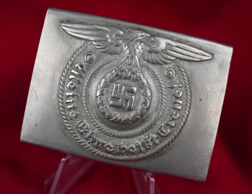 SOLD - SS Belt Buckle in Nickel by Overhoff