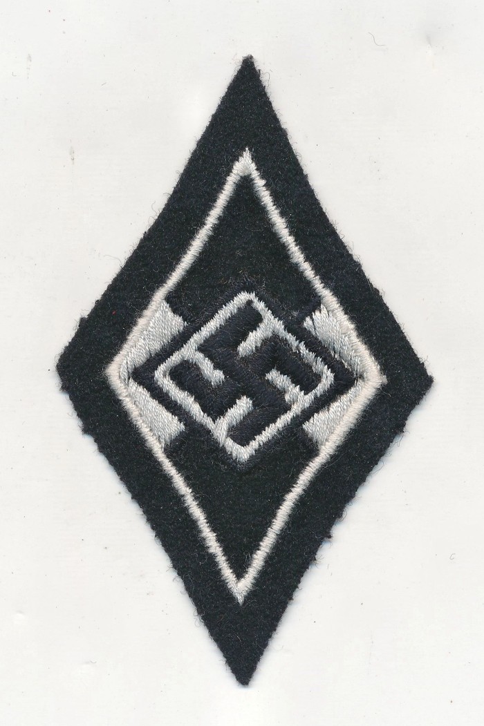 SOLD - SS Former Hitler Youth Personnel Sleeve Diamond