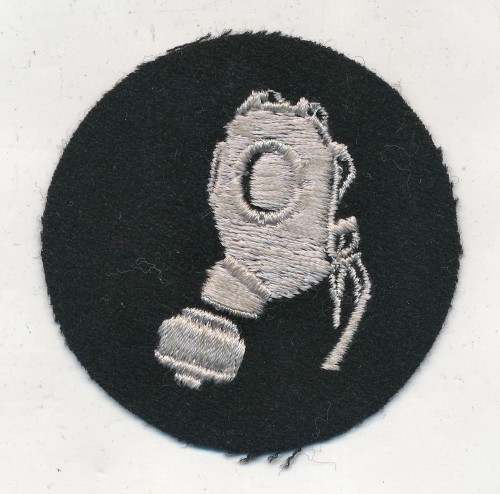 SOLD - SS Gas Protection NCO Sleeve Insignia