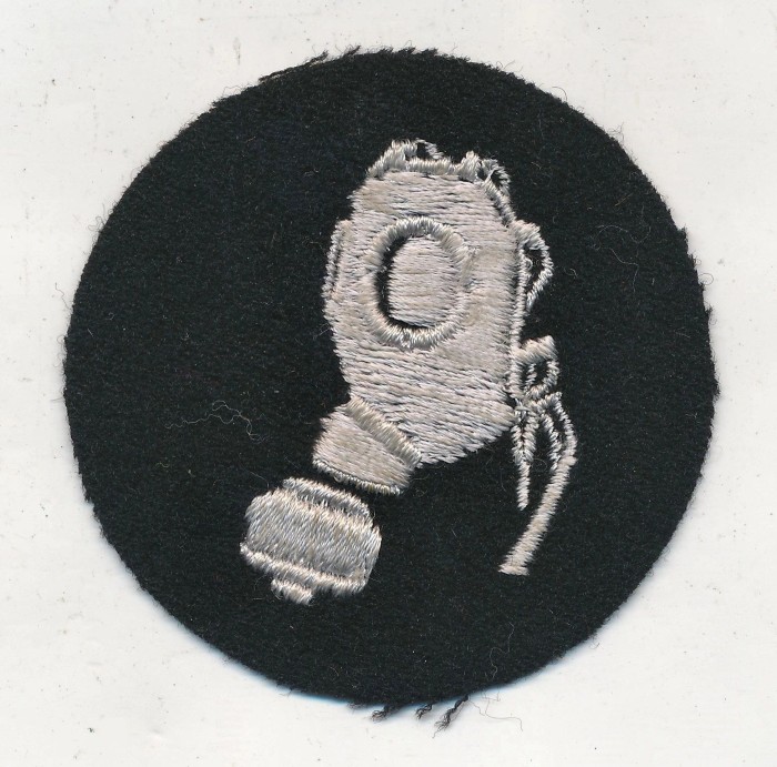 SOLD - SS Gas Protection NCO Sleeve Insignia