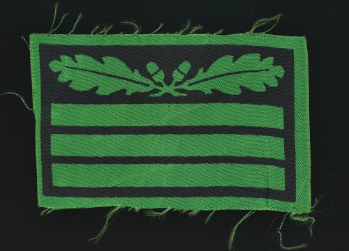 SOLD - SS-Hauptsturmführer Camo Sleeve Rank Chevron