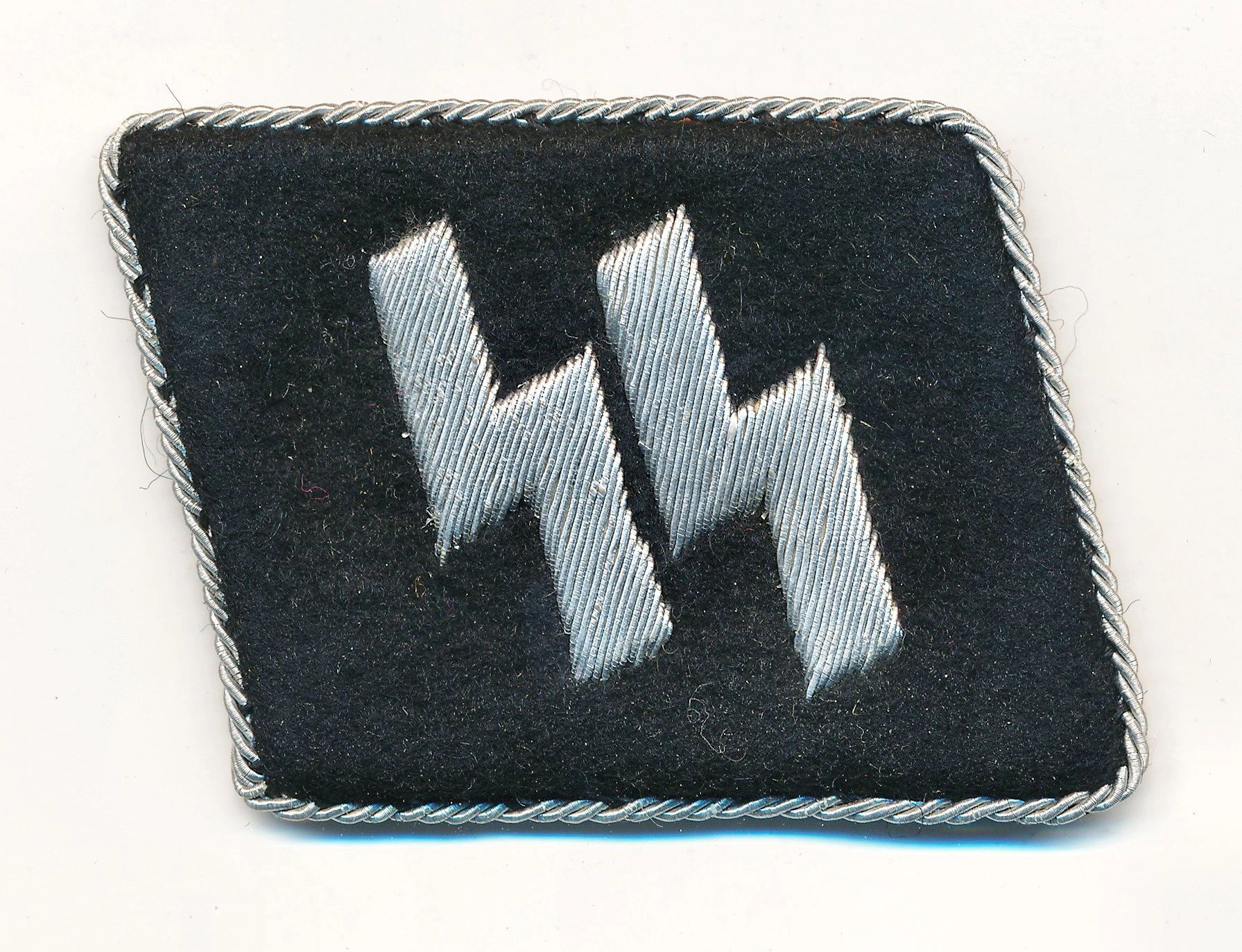 SOLD - SS Officer Collar Tab w/ RZM Tag - Image 3