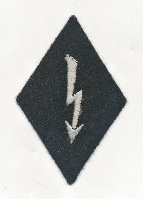 SOLD - SS Signals Personnel Sleeve Diamond