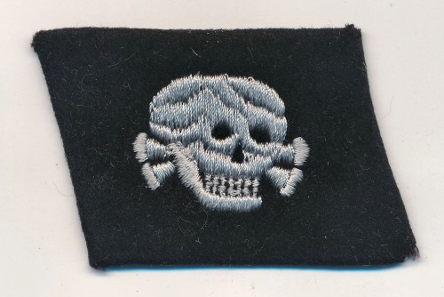 SOLD - SS Totenkopf Collar Tab