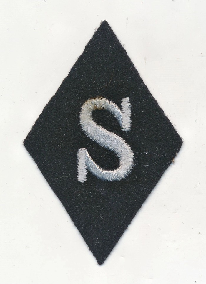 SOLD - SS Transport Sergeant Personnel Sleeve Diamond