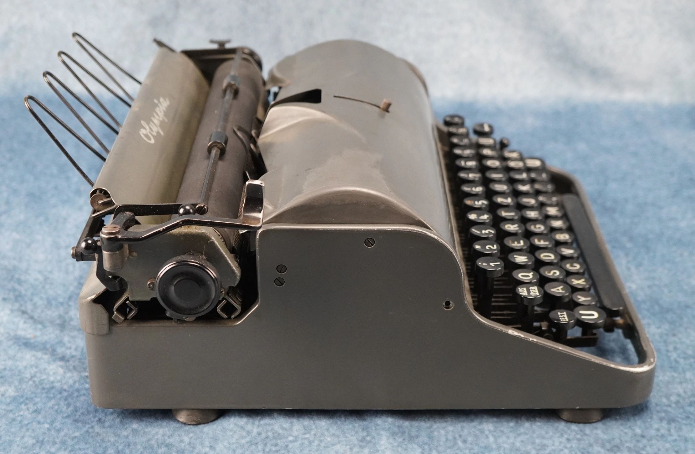 SOLD - SS Typewriter by Olympia - Image 2